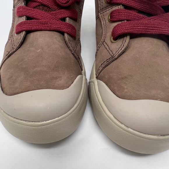 Keen Kids Brown and Red Boots - Picture 3 of 11